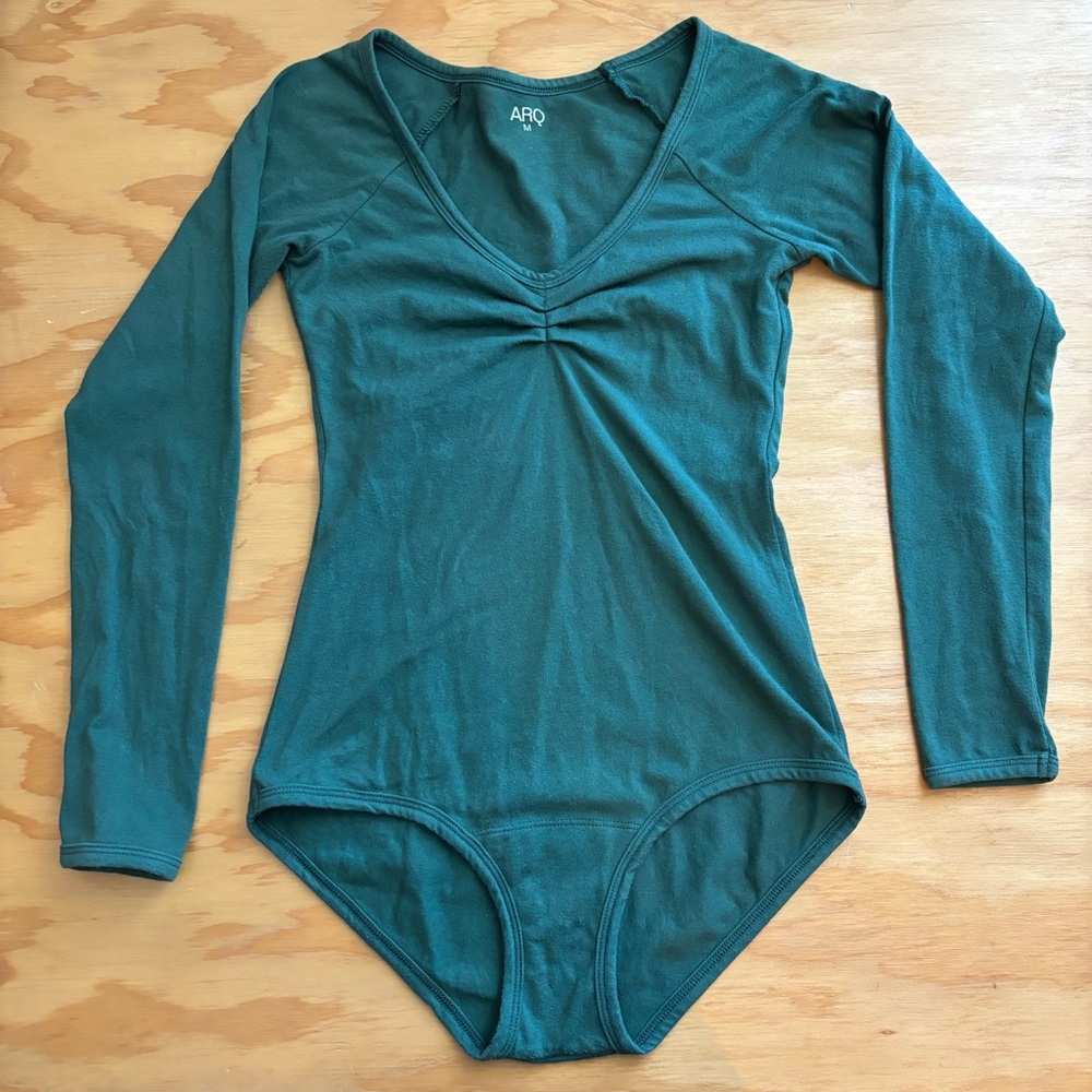 ARQ Paloma Green Long Sleeve Bodysuit